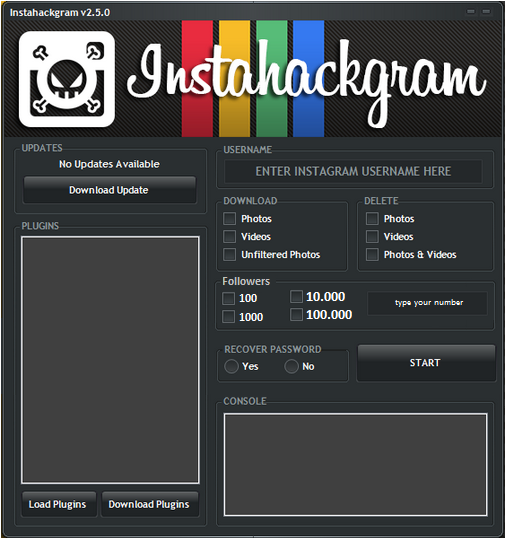 instagram hack tool pc download